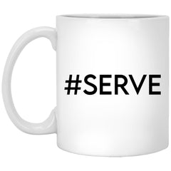 Hashtag Serve Mug